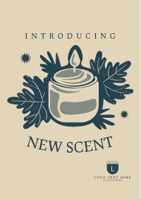 New Candle Scent Flyer