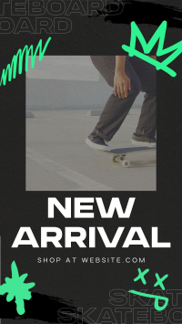 Urban Skateboard Shop Instagram Reel Image Preview