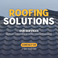 Professional Roofing Solutions Instagram Post