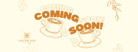 Cafe Coming Soon Facebook Cover