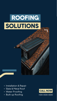 Roofing Solutions Facebook Story