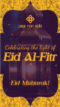 Eid Al Fitr Lantern Instagram Story