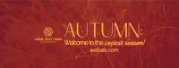 Warm Autumn Greetings Facebook Cover