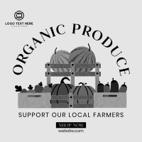 Supporting Our Farmers Instagram Post Design