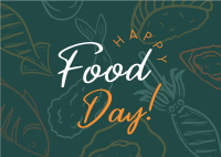 World Food Day Postcard example 1