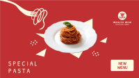 New Pasta Menu  Facebook Event Cover Image Preview