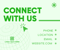 Corporate Connect With Us Facebook Post Design