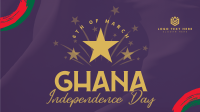 Ghana Independence Celebration Animation