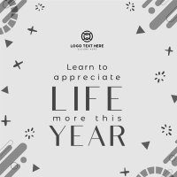 Appreciation New Year Instagram Post