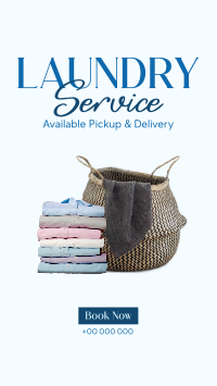 Laundry Delivery Services YouTube Short