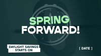 Daylight Savings Countdown Animation