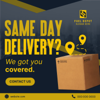 Express Delivery Package Instagram Post Image Preview