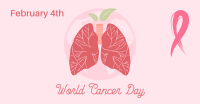 Lungs World Cancer Day  Facebook Ad