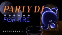 Party DJ Facebook Event Cover