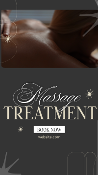 Hot Massage Treatment Instagram Reel