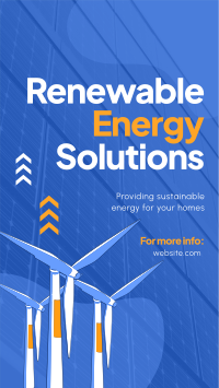 Renewable Energy Solutions Facebook Story