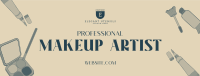 Makeup Artist for Hire Facebook Cover