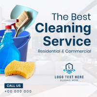 The Best Cleaning Service Instagram Post