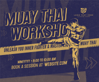 Muay Thai Workshop Facebook Post