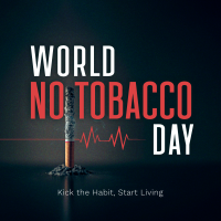 No Tobacco Day Linkedin Post