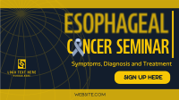 Esophageal Cancer Awareness Greeting Animation