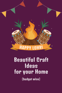 Craft Ideas  Lohri Pinterest Pin Image Preview