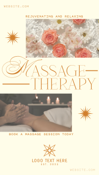 Sophisticated Massage Therapy Instagram Reel