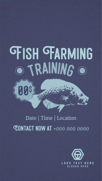 Fish Farming Training Instagram Story