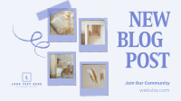 Polaroid New Blog Animation