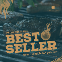 BBQ Best Seller Instagram Post Design