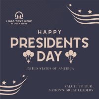 Presidents Day Linkedin Post example 1