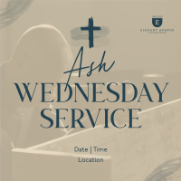 Ash Wednesday Volunteer Service Instagram Post Image Preview