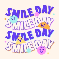 International Smile Day Instagram Post example 4