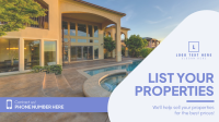 Villa Property Listing Facebook Event Cover