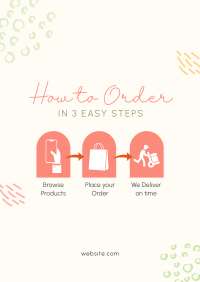 Easy Order Guide Poster