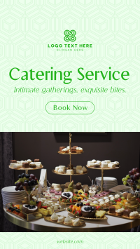 Elegant Catering Service YouTube Short Design