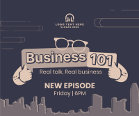 Business Podcast Facebook Post