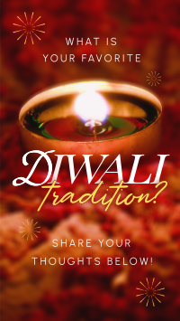 Diwali Tradition Instagram Reel