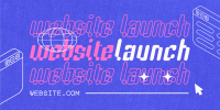 Quirky Website Launch Twitter Post