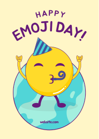 Party Emoji Flyer