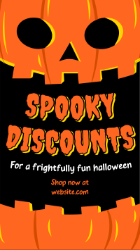 Halloween Pumpkin Discount TikTok Video