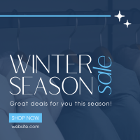 Winter Season Sale Instagram Post