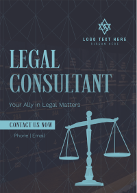 Corporate Legal Consultant Flyer