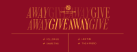 Elegant Minimal Giveaway Facebook Cover