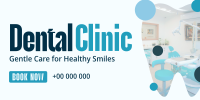 Professional Dental Clinic Twitter Post Image Preview
