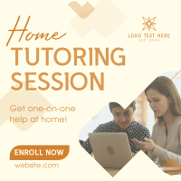 Professional Tutoring Service Instagram Post Design