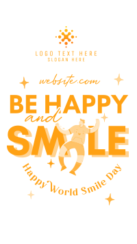 Be Happy And Smile Instagram Story