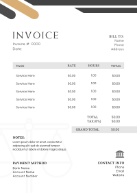 Collision Strikes Invoice