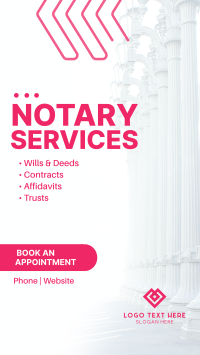 Notary Services Offer Instagram Story