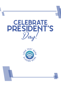 Celebrate President's Day Poster